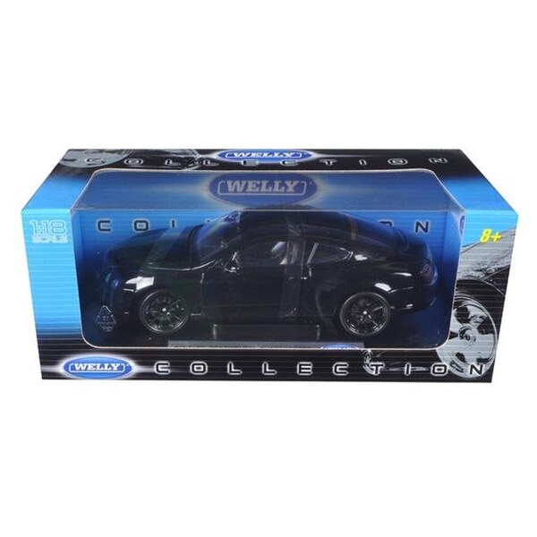 Welly 18038bk Bentley Continental Supersports Black 1-18 Diecast Car Model 18038bk - main